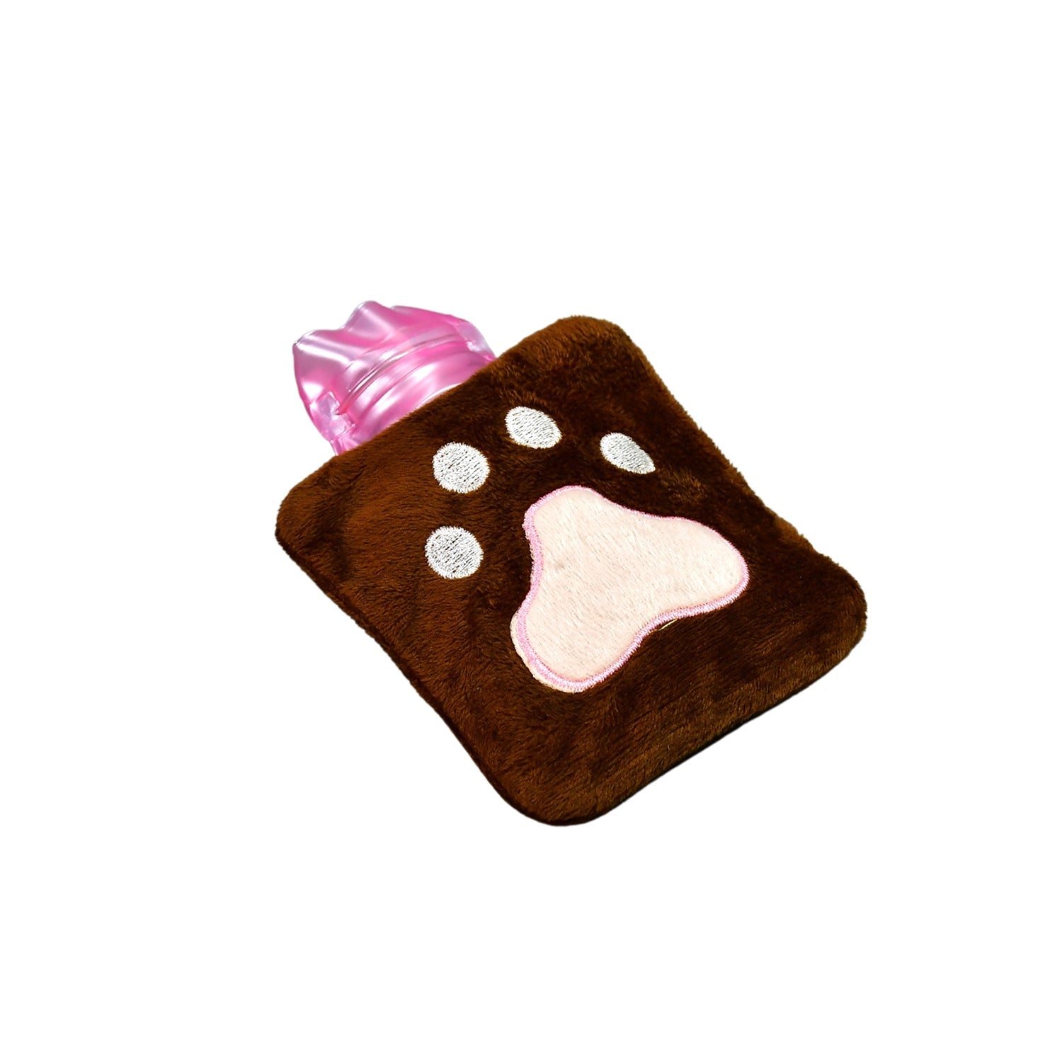 6518 Paw Print small Hot Water Bag with Cover for Pain Relief, Neck, Shoulder Pain and Hand, Feet Warmer, Menstrual Cramps. 6518 Paw Print small Hot Water Bag with Cover for Pain Relief, Neck, Shoulder Pain and Hand, Feet Warmer, Menstrual Cramps.